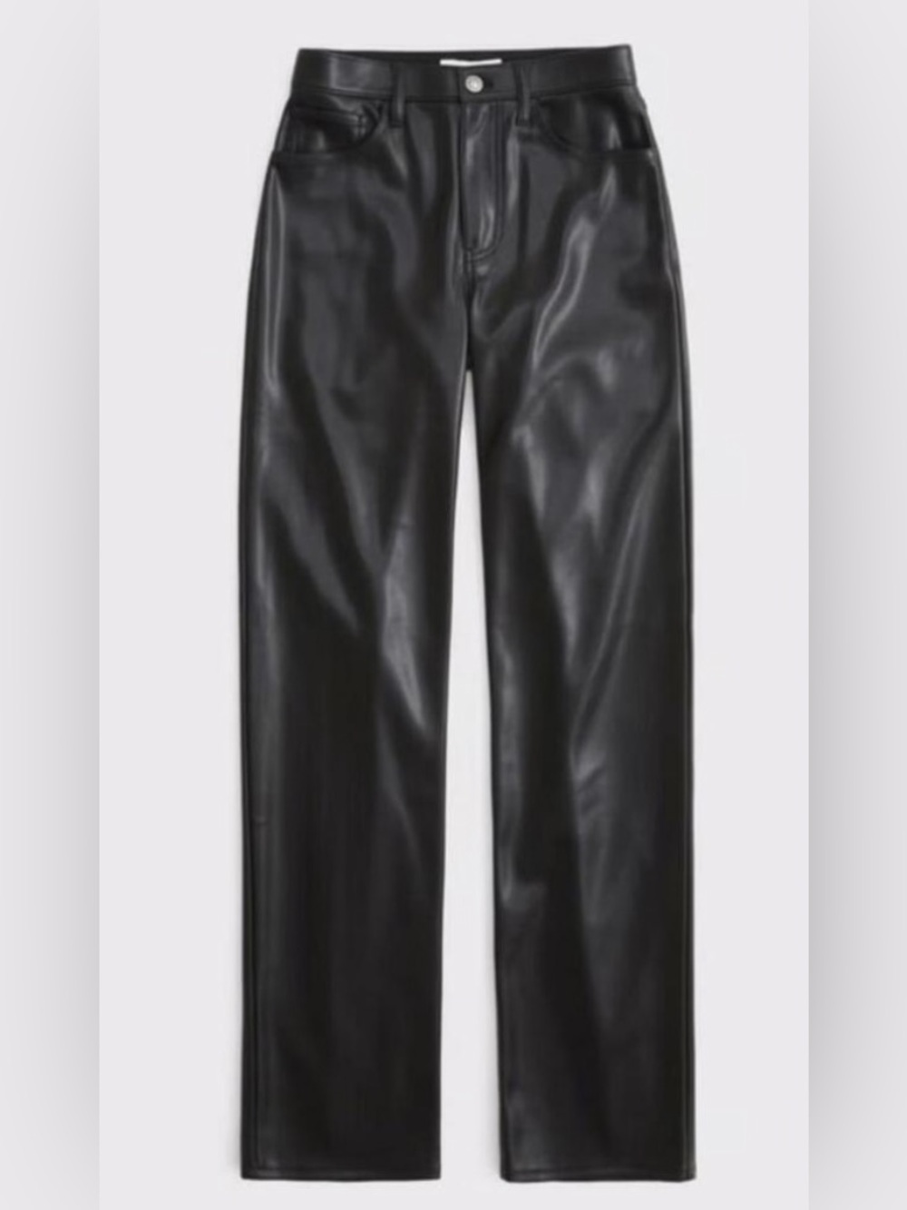 A&F The Skinny High Rise Leather Pant